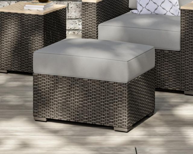 homestyles® Boca Raton Brown Ottoman-1