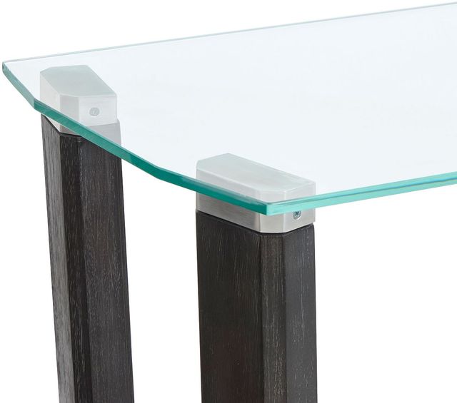 Magnussen Home® Wexler Black Truffle Rectangular End Table-4