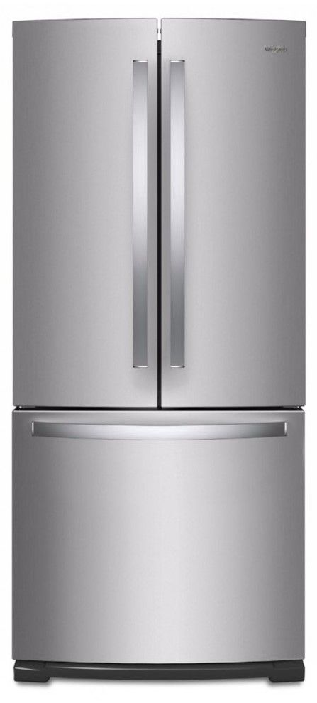 Whirlpool® 19.7 Cu. Ft. Fingerprint Resistant Stainless Steel French Door Refrigerator-0