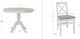 Linon Norah 5-Piece White Dining Set-1