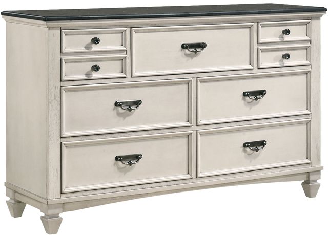 dresser light grey Aldgate Light Gray Dresser main image 1