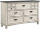 Crown Mark Sawyer Light Gray Dresser-0