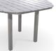 Telescope Casual Rustic Polymer Top 62" Hexagonal Balcony Height Table with Hole-1