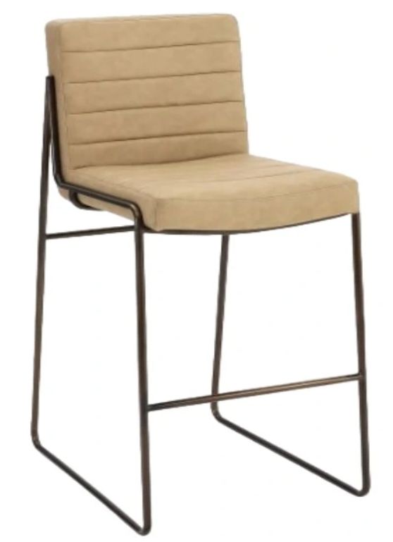 Modus Furniture Crossroads 2.0 Madison Bronze/Honey Bar Stool-0