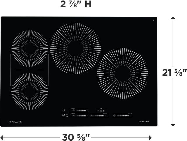Frigidaire® 30" Black Induction Cooktop-1