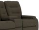 Flexsteel® Kerrie Pewter Power Reclining Loveseat with Console-1