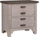 LM Co Home By Vaughan-Bassett Bungalow Home by Ben & Erin Napier Dover Gray/Folkstone 2-Drawer Nightstand-0