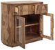 International Furniture Direct Balam Stained Brown Server-5