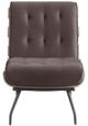 Coaster® Aloma Dark Brown Accent Chair-1