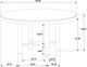 Coaster® Arini Sand Wash Round 60" Dining Table-5