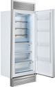 FORNO® Maderno Series Espresso 32" 13.6 Cu. Ft. White and Antique Brass Built In Right Hinge Convertible Refrigerator/Freezer-4