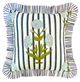 Laura Park Designs Marigold Blue/White 18"x18" Throw Pillow-0