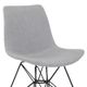 Armen Living Palmetto Gray Dining Chair-1