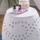 Powell® Salma White Side Table-4