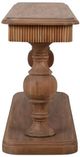 Bramble Customizable Kraton Pedestal Console Table-4