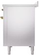 Ilve® Nostalgie II Series 48" Stainless Steel Pro Style Induction Range-3