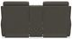 La-Z-Boy® Soren Pewter Leather Power Reclining Loveseat with Console-3