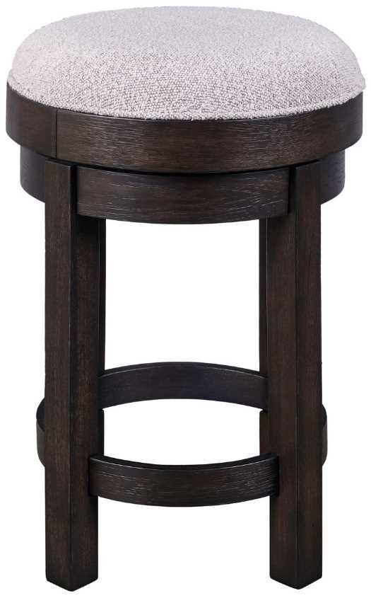 Liberty Furniture Weston Peppercorn/Taupe Swivel Console Stool-2