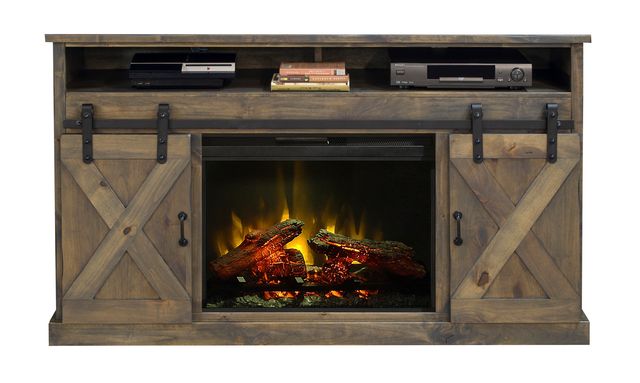 Legends Home Farmhouse 66" Fireplace Console-0