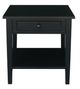 John Thomas Furniture® Destinations Black Spencer End Table-2