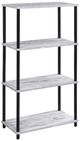ACME Furniture Nypho Antique White/Black Bookshelf-0