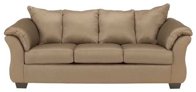 Signature Design by Ashley® Darcy Mocha Full Sofa Sleeper-0