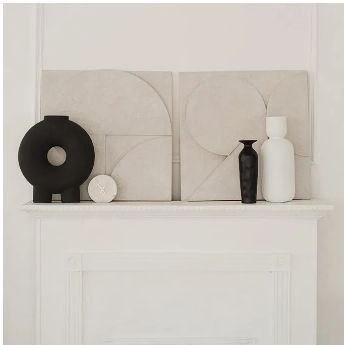 Renwil® Sahara Natural Dimensional Wall Art-4