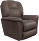 La-Z-Boy® Jasper Dark Brown Leather Manual Rocking Recliner-0