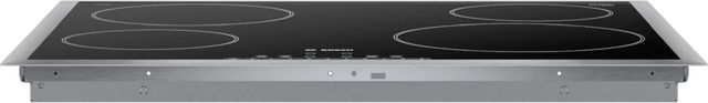 Bosch 6 Series 23" Black and Stainless Steel Electric Cooktop-2