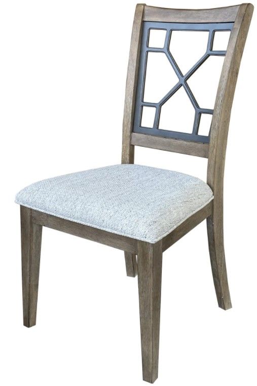 Parker House® Sundance Sandstone Grid Back Dining Side Chair-0