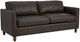 Best® Home Furnishings Customizable Bayment Dark Walnut Leather Queen Sleeper Sofa-1