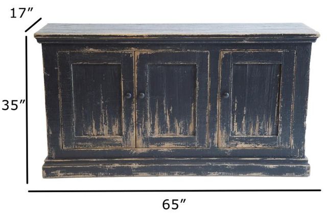 Nest Home Collections Mimi Antique Black Cabinet-2