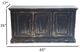 Nest Home Collections Mimi Antique Black Cabinet-2
