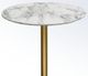 Diamond Sofa® Stella Gold/White 36" Round Bar Height Table-1