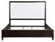 Homelegance® Niles Black/Cherry Queen Panel Storage Bed-4