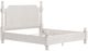 Signature Design by Ashley® Chadworth Antique White King Poster Bed-0