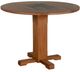Sunny Designs™ Sedona Rustic Oak Drop Leaf Table with Slate -0