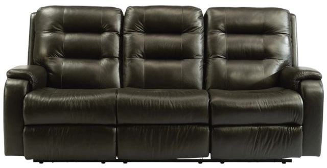 Flexsteel® Customizable Arlo Power Reclining Sofa with Power Headrest and Lumbar-1