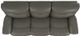 La-Z-Boy® James Charcoal Leather Power Reclining Sofa with Headrest-4