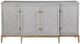 Bassett Mirror Perrine Soft Graphite Server-1