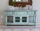 International Furniture Direct Aruba Sky Blue TV Stand-1