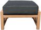 CabanaCoast® Customizable Kensington Wooden Outdoor Ottoman-1
