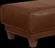 La-Z-Boy® Draper Oak Leather Ottoman-1