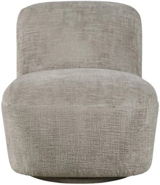Jofran Inc. Josie Gray Swivel Accent Chair -3