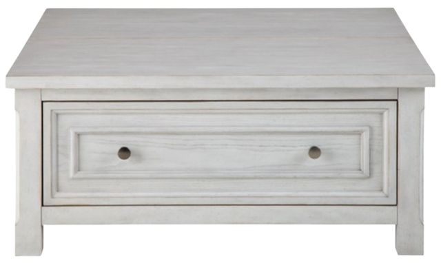 Signature Design by Ashley® Robbinsdale Antique White Lift-Top Cocktail Table-3