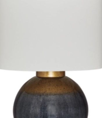 Signature Design by Ashley® Adara Blue Table Lamp with Gold Accent-1