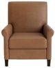 Bassett® Furniture Customizable Nelson Leather Manual Recliner-1