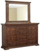 International Furniture Direct Terra Rich Brown Dresser-2
