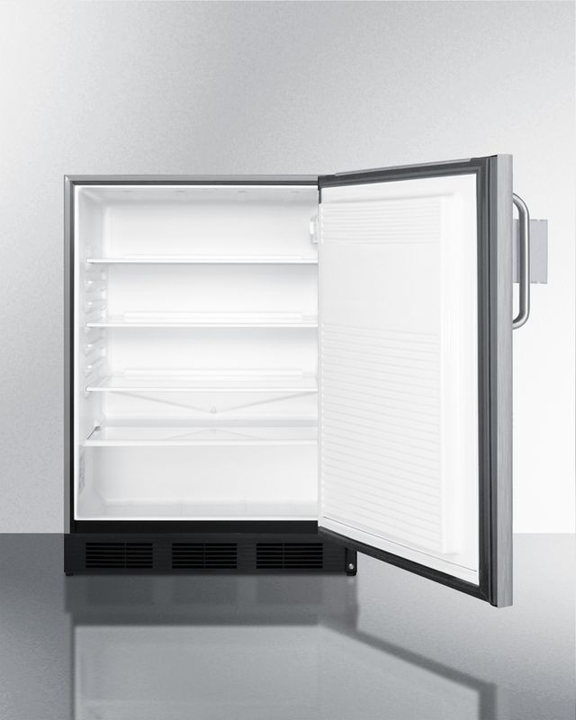 Summit® 5.5 Cu. Ft. Stainless Steel Outdoor All-Refrigerator-3