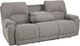 HomeStretch Showtime Tan Power Reclining Sofa with Headrest and Lumbar-1